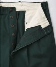 画像5: BELAFOTE/RT CHINO 2TACK TROUSER  D.GREEN