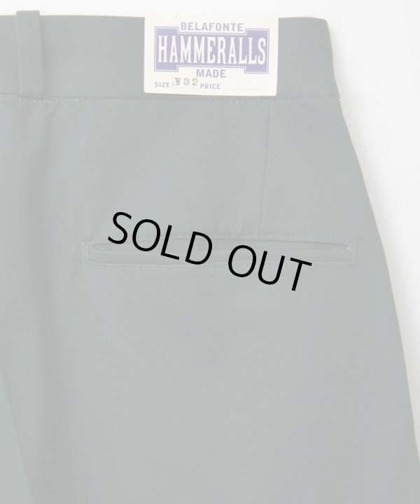 画像7: BELAFOTE/RT CHINO 2TACK TROUSER  D.GREEN