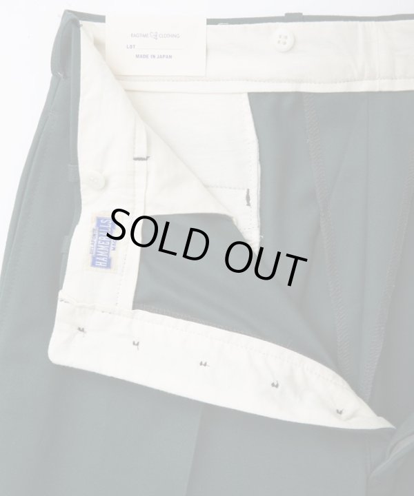 画像6: BELAFOTE/RT CHINO 2TACK TROUSER  D.GREEN