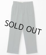 画像: BELAFOTE/RT CHINO 2TACK TROUSER  D.GREEN