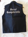 画像2: GANGSTERVILLE(ギャングスタービル)/SOCAL WORK VEST  BLACK