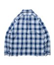 画像2: ROTTWEILER/CHECK OPEN COLLAR LS SHIRT  BLUE