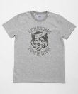 画像2: (SALE 30%OFF) BELAFOTE/RT LONESOME TOWN HIGH PRINT T  GRAY