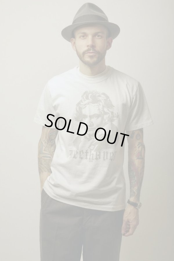 画像4: BELAFOTE/RT BEETHOVEN PRINT T  GRAY