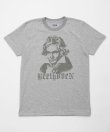 画像1: BELAFOTE/RT BEETHOVEN PRINT T  GRAY