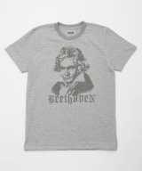 画像: BELAFOTE/RT BEETHOVEN PRINT T  GRAY