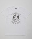 画像1: (SALE 30%OFF) BELAFOTE/RT LONESOME TOWN HIGH PRINT T  WHITE