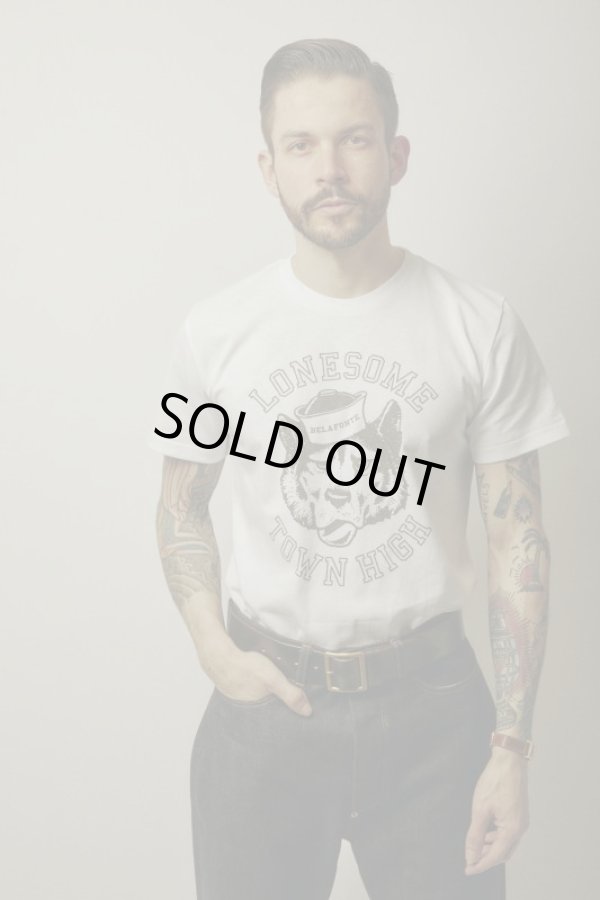 画像3: BELAFOTE/RT LONESOME TOWN HIGH PRINT T  WHITE