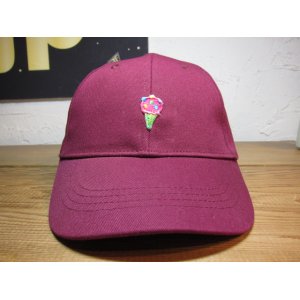 画像: BELIVE/LOW CAP WAPPEN  ICE CREAM  BURGUNDY