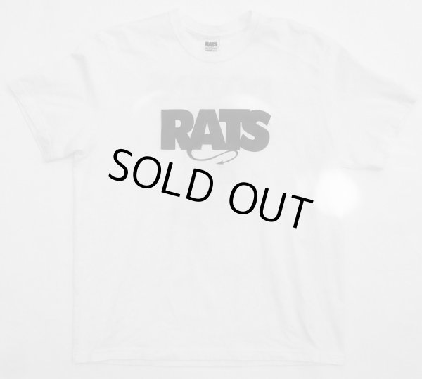 画像1: RATS/BOX LOGO T  WHITE