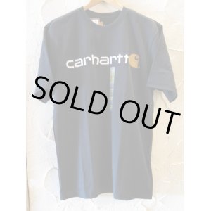 画像: CARHARTT/SHORT SLEEVE LOGO T  BLACK