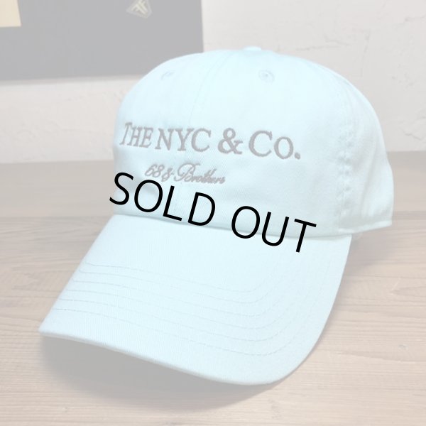 画像1: 68&BROTHERS/6PANEL TWILL CAP THE NYC&CO  AQUA