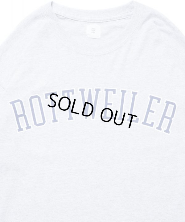 画像4: ROTTWEILER/COLLEGE LOGO LS T  GRAY