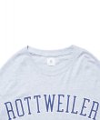 画像3: ROTTWEILER/COLLEGE LOGO LS T  GRAY