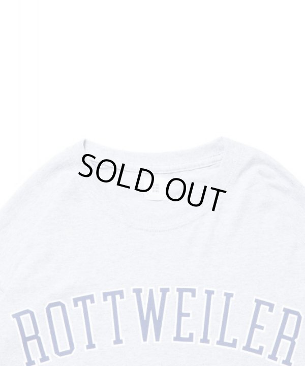画像3: ROTTWEILER/COLLEGE LOGO LS T  GRAY