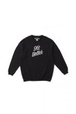 画像1: BILL BOARD/CREWNECK SWEAT SHIRTS GOLDEN BROWN  BLACK