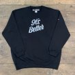 画像2: BILL BOARD/CREWNECK SWEAT SHIRTS GOLDEN BROWN  BLACK