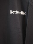 画像5: ROTTWEILER/LOGO SWEATER  BLACK