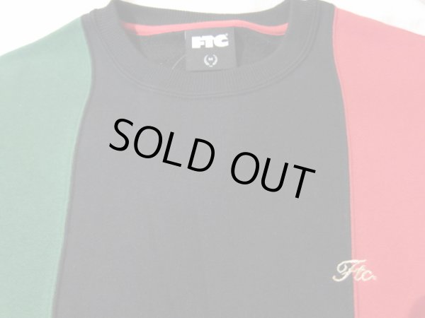 画像5: FTC/COLOR BLOCKED CREW NECK  BLACK