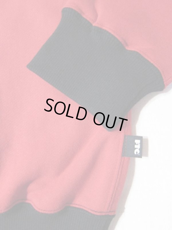 画像6: FTC/COLOR BLOCKED CREW NECK  BLACK
