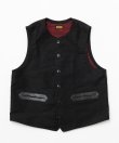 画像2: BELAFOTE/RT N-CIVILIAN DECK VEST  BLACK