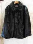 画像1: GANGSTERVILLE/RIZE ABOVE FUR COAT  BLACK