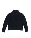 画像5: BELAFOTE/RT HEAVY WAFFLE SHAWL PULLOVER BLACK