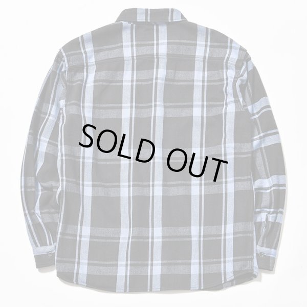 画像2: RATS/COTTON CHECK SHIRTS  BLUE