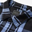 画像3: RATS/COTTON CHECK SHIRTS  BLUE