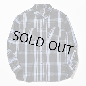 画像: RATS/COTTON CHECK SHIRTS  BLUE