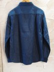 画像2: VINTAGE EL/6.5oz DENIM CRAZY SHIRT  INDIGO