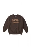 画像1: BILL BOARD/CREWNECK SWEAT SHIRTS SWEETIES  BROWN