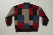 画像2: INTERFACE/WOOL CHECK PATCH WORK JKT  RED