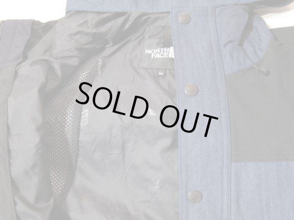 画像6: THE NORTH FACE/MOUNTAIN LIGHT DENIM JACKET　NYLON INDIGO DENIME