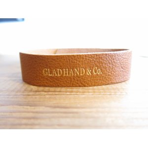 画像: GLAD HAND(グラッドハンド)/LEATHER BRACELET  CAMEL