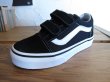 画像1: VANS/OLD SKOOL V KID's  BLACK