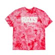 画像1: RATS/TIE DYE BOX LOGO T  RED