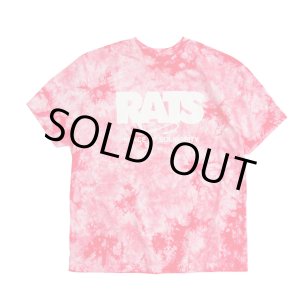 画像: RATS/TIE DYE BOX LOGO T  RED