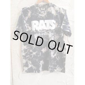 画像: RATS/TIE DYE BOX LOGO T  BLACK