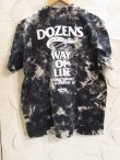 画像2: RATS/TIE DYE BOX LOGO T  BLACK