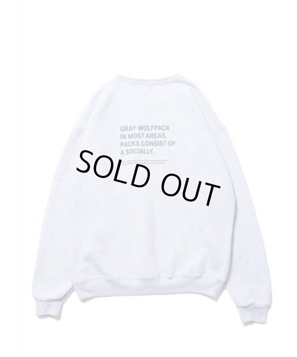 画像2: ROTTWEILER/R.W SWEATER  GREY