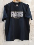 画像1: RATS/GLITTER BOX LOGO T  BLACK