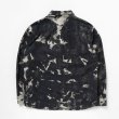 画像2: RATS/DOBBY TIEDYE LS SHIRTS  BLACK