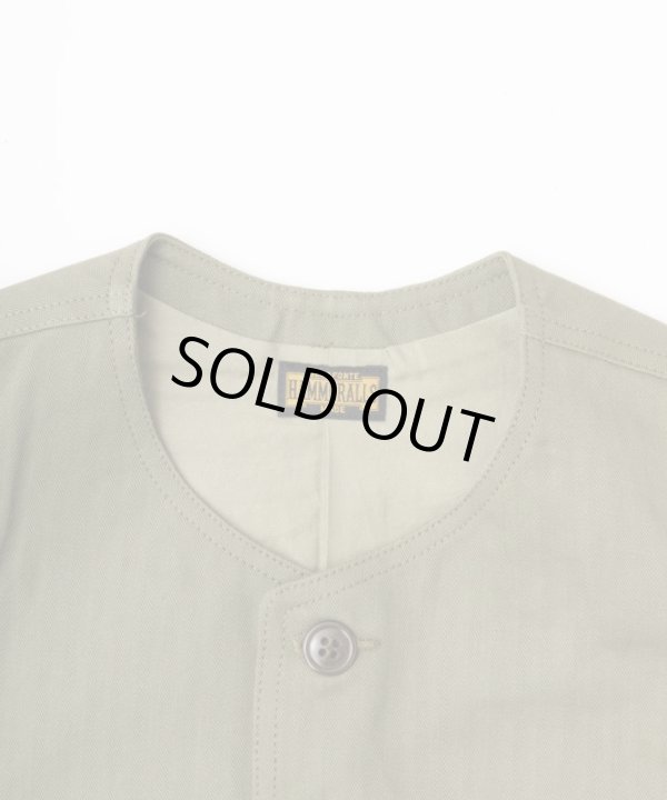 画像3: BELAFOTE/RT CIVILIAN DECK VEST H.B  A.GREEN