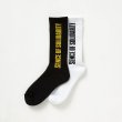 画像2: RATS/LOGO SOCKS SOSD  BLACK