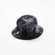 画像1: RATS/TIE DYE BUCKET HAT  BLACK