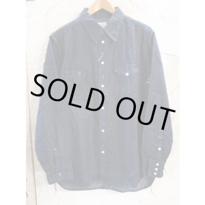画像: VINTAGE EL/ASYMMENTLY DENIM SHIRTS  NAVY
