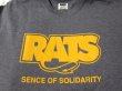 画像3: RATS/BOX FLAME LOGO T  GRAYxORANG