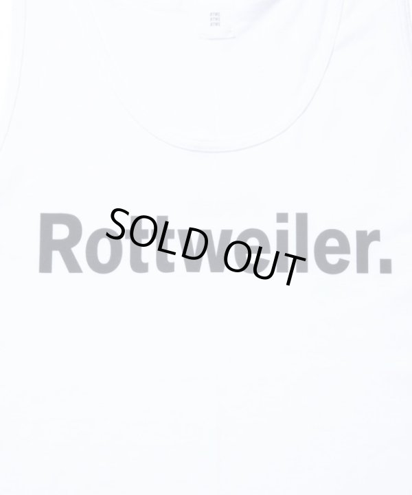 画像3: ROTTWEILER/RW TANK  WHITE