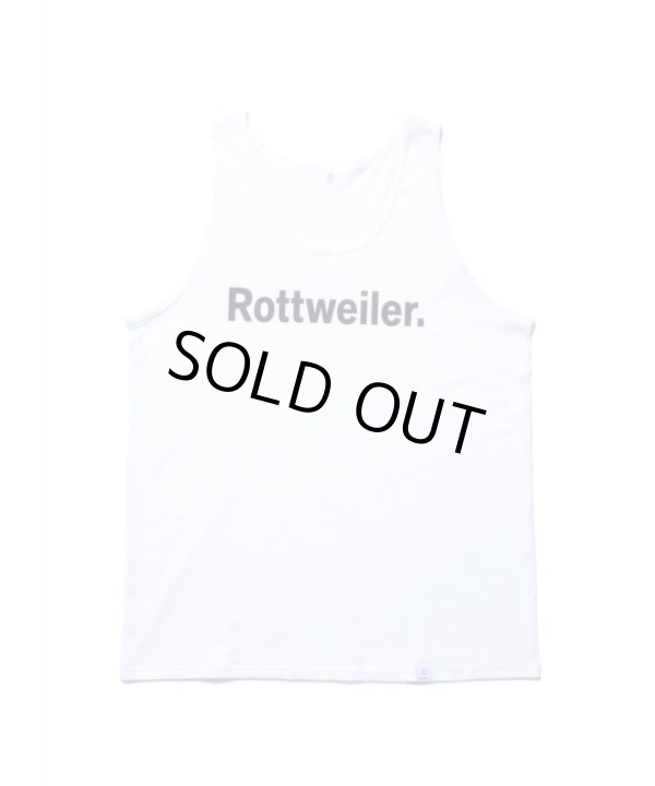 画像1: ROTTWEILER/RW TANK  WHITE